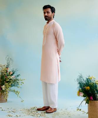 Blush bloom dori kurta 3