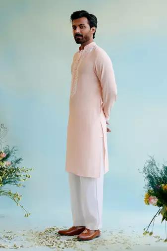 Blush bloom dori kurta