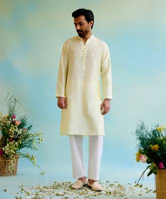 Yellow sunshine kurta 1