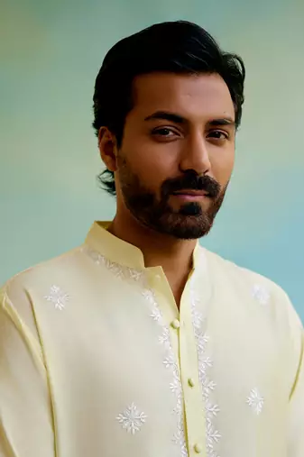 Yellow sunshine kurta