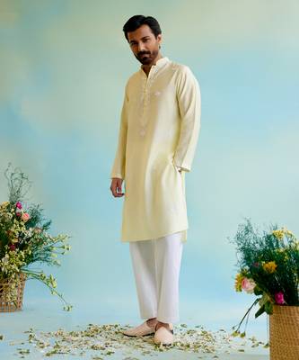 Yellow sunshine kurta 3