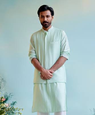 Minty dream nehru jacket 1