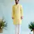 Yellow glow gota kurta with narrow pants