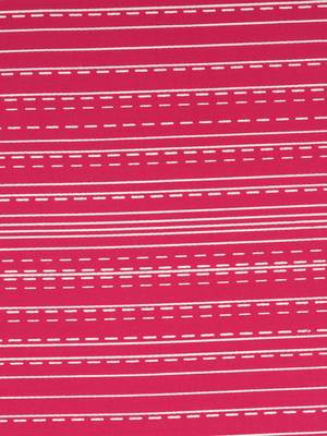Unstitched pink screen printed suit set with printed bottom and printed dupatta. 4