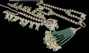 Neacklesh  set moti  kundan 2