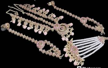 Neacklesh  set moti  kundan 2