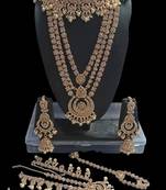 Neacklesh  set .moti  ,kundan