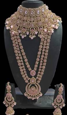 Neacklesh  set moti  kundan 3