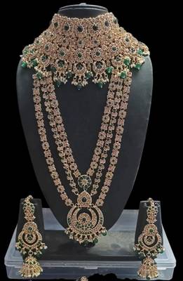 Neacklesh  set moti  kundan 3