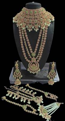 Neacklesh  set moti  kundan 1