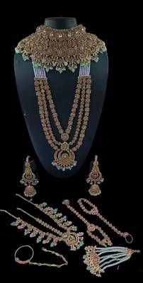 Neacklesh  set moti  kundan 1