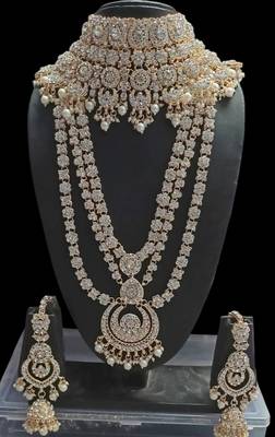 Neacklesh  set .moti  ,kundan 3
