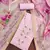 Pink Cotton Unstitched Dress Material