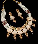 Neacklesh  set .moti  ,kundan