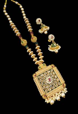 Neacklesh  set moti  kundan 1