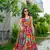 Multi colour beautiful girlie rayon fabric partywear long gown for trendy looks wedding ceremony