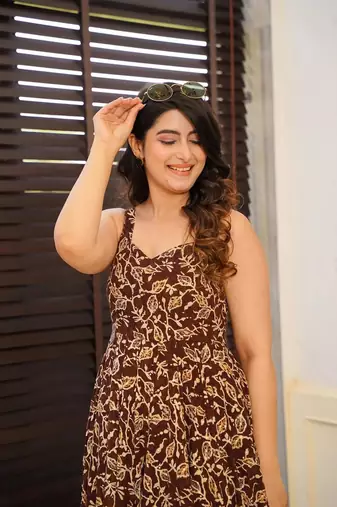 Brown colour beautiful rayon partywear long gown for trendy looks wedding ceremony