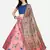 Blue Colour Beautiful Girlie Floral Print Wedding Wear Satin Silk Lehenga Choli For Stylish Girls