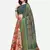 Green Satin Silk Fabric Beautifully Printed Girlie Wedding Partywear Lehenga Choli Set