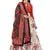 Red Satin Silk Fabric Beautifully Printed Girlie Wedding Partywear Lehenga Choli Set