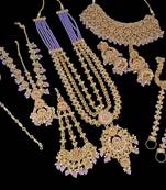 Neacklesh  set .moti  ,kundan