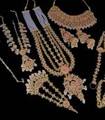 Neacklesh  set .moti  ,kundan