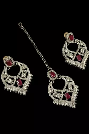 Neacklesh  set moti  kundan