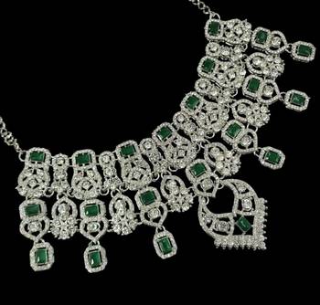 Neacklesh  set moti  kundan 2