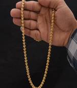 Gold Tone Ethnic Choker Stones Studded Necklace Set For Women