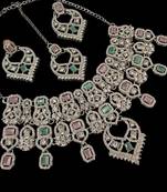 Neacklesh  set .moti  ,kundan