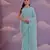Sky Sequins Georgette Saree 