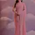 Mauve Sequins Georgette Saree 