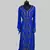 Royal Blue color Full Sleeves Handmade Moroccan Kaftan