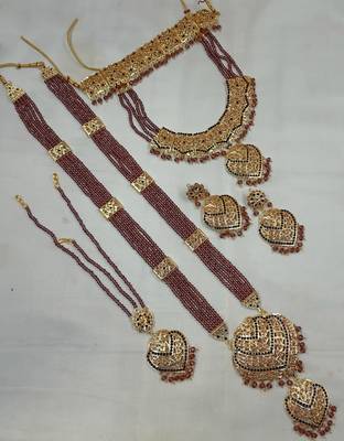 Neacklesh  set moti  kundan 2