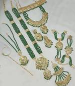 Neacklesh  set .moti  ,kundan