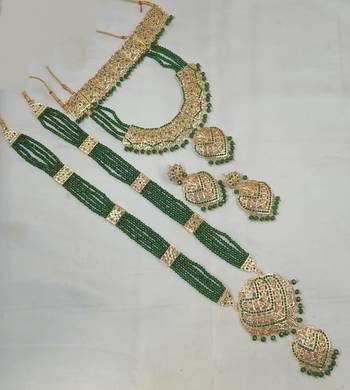 Neacklesh  set moti  kundan 2