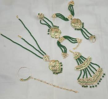 Neacklesh  set moti  kundan 3