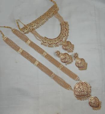 Neacklesh  set moti  kundan 2