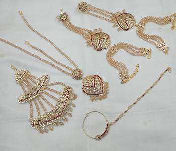 Neacklesh  set moti  kundan 3
