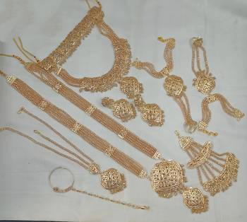 Neacklesh  set moti  kundan 1