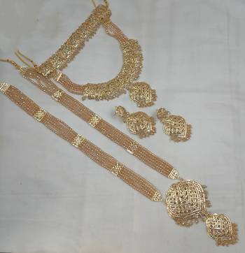 Neacklesh  set moti  kundan 2