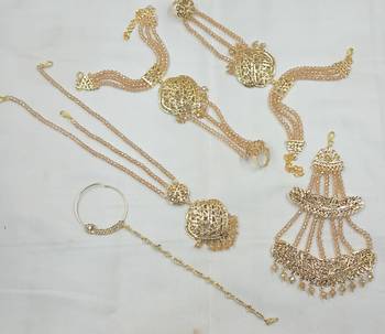 Neacklesh  set moti  kundan 3