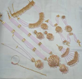 Neacklesh  set moti  kundan 1