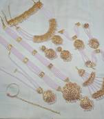 Neacklesh  set .moti  ,kundan