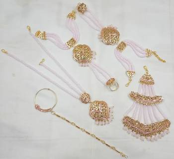 Neacklesh  set moti  kundan 3