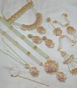 Neacklesh  set .moti  ,kundan