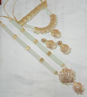 Neacklesh  set moti  kundan 2