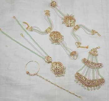 Neacklesh  set moti  kundan 3
