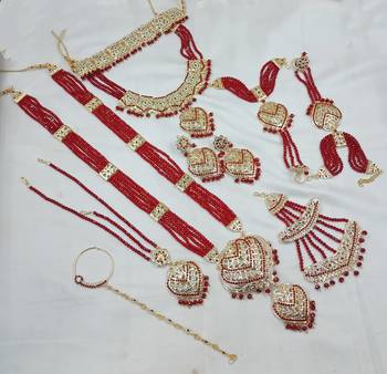 Neacklesh  set moti  kundan 1
