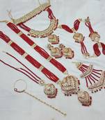 Neacklesh  set .moti  ,kundan